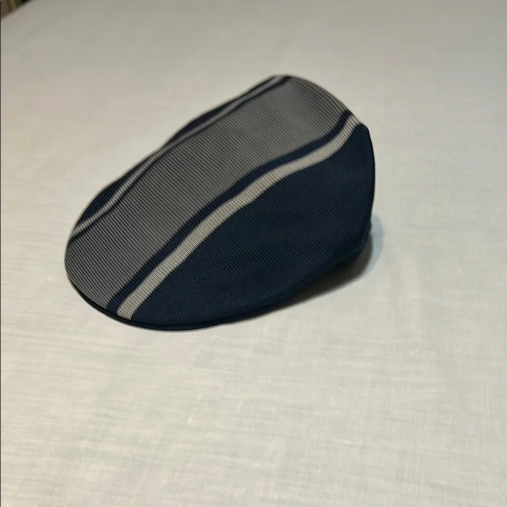 Nike Vintage Navy and Gray Striped Golf  Cap - Picture 3 of 5